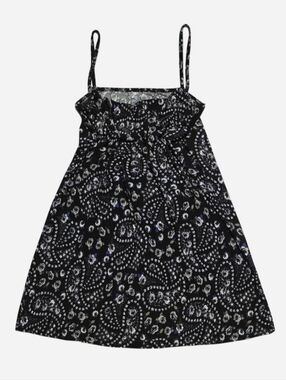 Floral Paisley Print Dress Nightie Lingerie Sweet Sexy Pretty Flirty Size Small